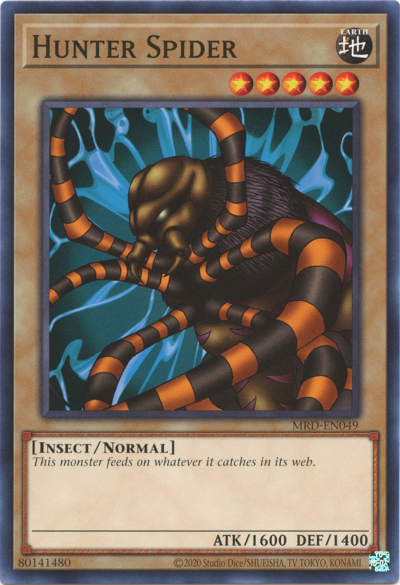 Hunter Spider (25th Anniversary) [MRD-EN049] Common | Pegasus Games WI