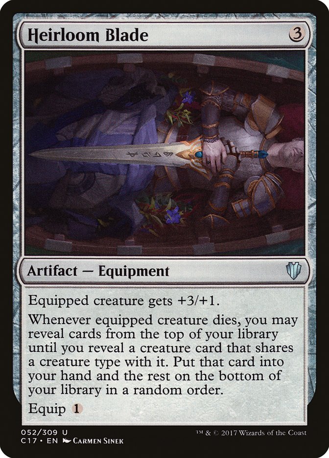 Heirloom Blade [Commander 2017] | Pegasus Games WI