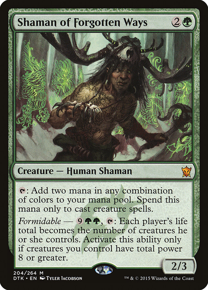 Shaman of Forgotten Ways [Dragons of Tarkir] | Pegasus Games WI