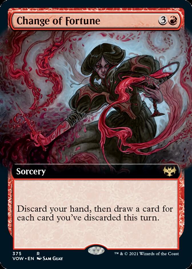 Change of Fortune (Extended Art) [Innistrad: Crimson Vow] | Pegasus Games WI