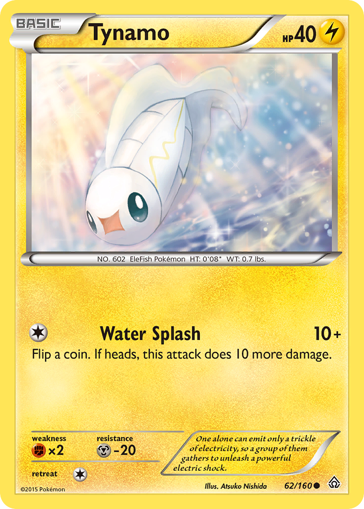 Tynamo (62/160) [XY: Primal Clash] | Pegasus Games WI