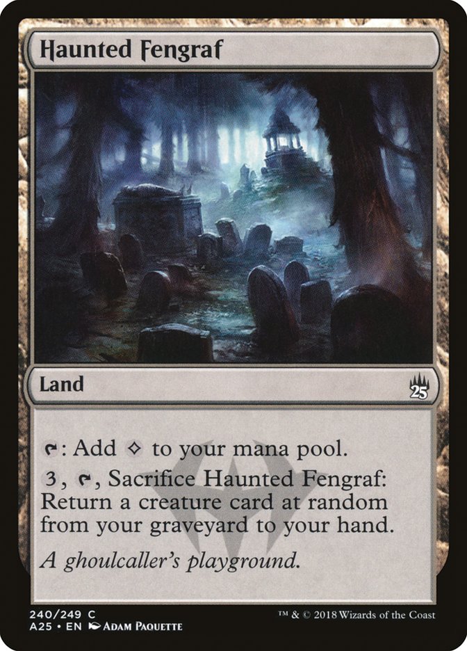 Haunted Fengraf [Masters 25] | Pegasus Games WI