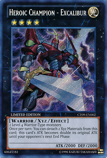 Heroic Champion - Excalibur [CT09-EN002] Secret Rare | Pegasus Games WI