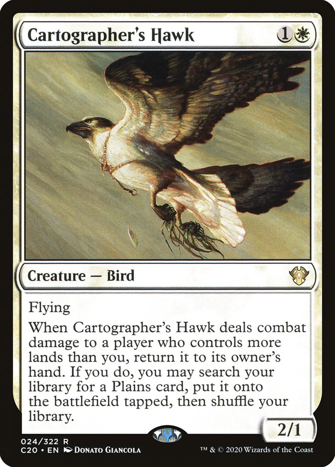 Cartographer's Hawk [Commander 2020] | Pegasus Games WI