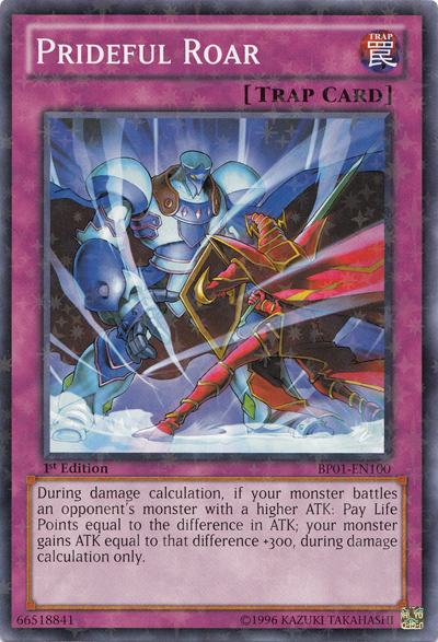 Prideful Roar [BP01-EN100] Starfoil Rare | Pegasus Games WI