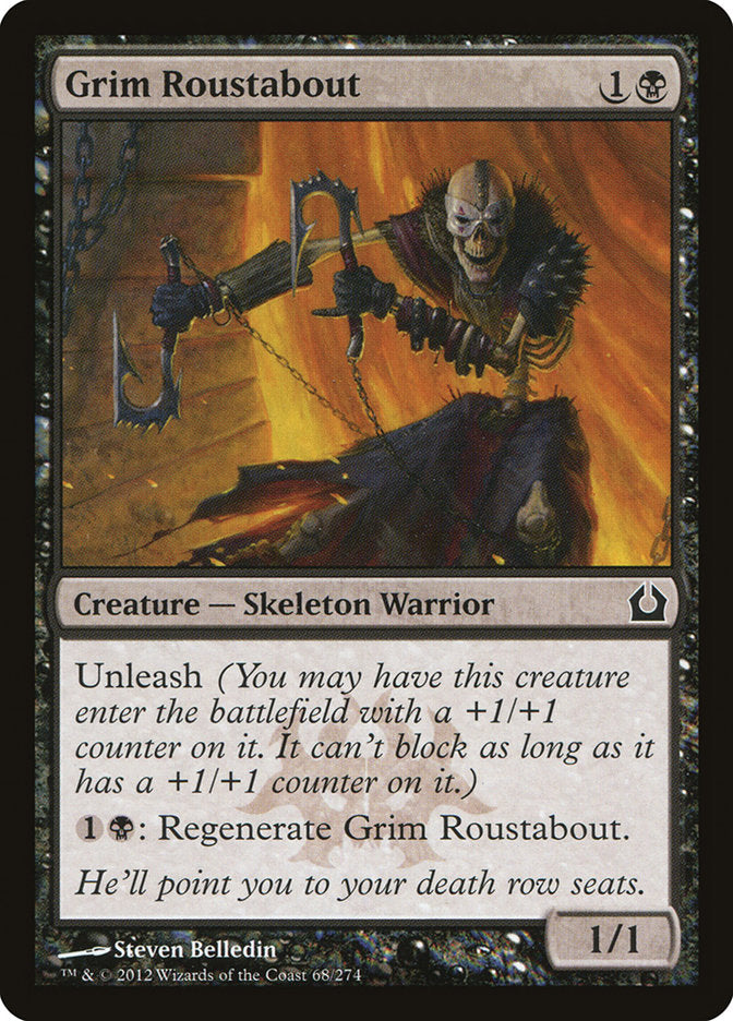 Grim Roustabout [Return to Ravnica] | Pegasus Games WI