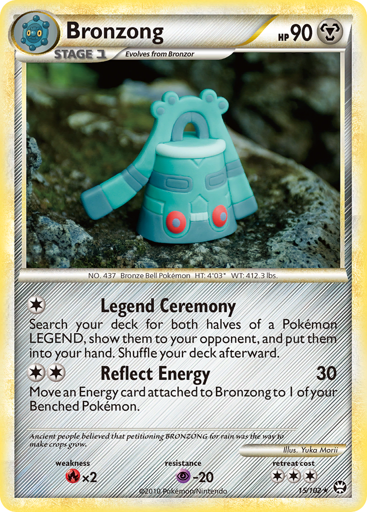 Bronzong (15/102) [HeartGold & SoulSilver: Triumphant] | Pegasus Games WI