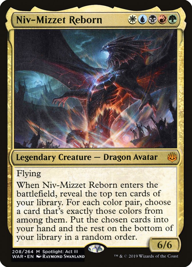 Niv-Mizzet Reborn [War of the Spark] | Pegasus Games WI