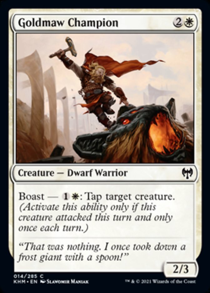 Goldmaw Champion [Kaldheim] | Pegasus Games WI