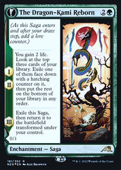 The Dragon-Kami Reborn // Dragon-Kami's Egg [Kamigawa: Neon Dynasty Prerelease Promos] | Pegasus Games WI