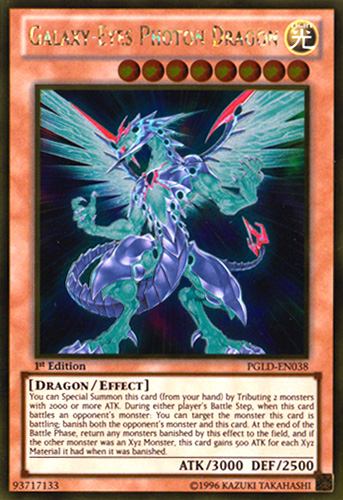 Galaxy-Eyes Photon Dragon [PGLD-EN038] Gold Rare | Pegasus Games WI