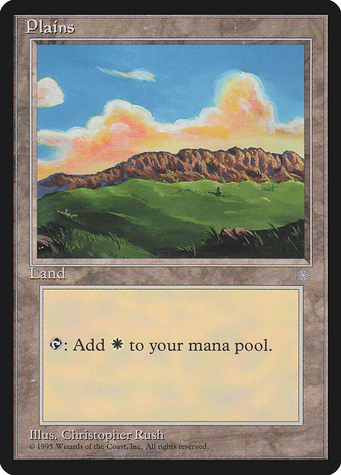 Plains (Eyes Bottom Left) [Ice Age] | Pegasus Games WI