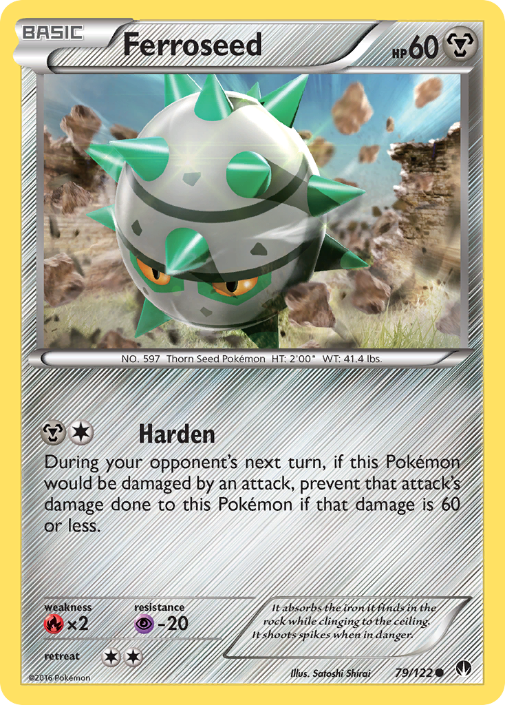 Ferroseed (79/122) [XY: BREAKpoint] | Pegasus Games WI
