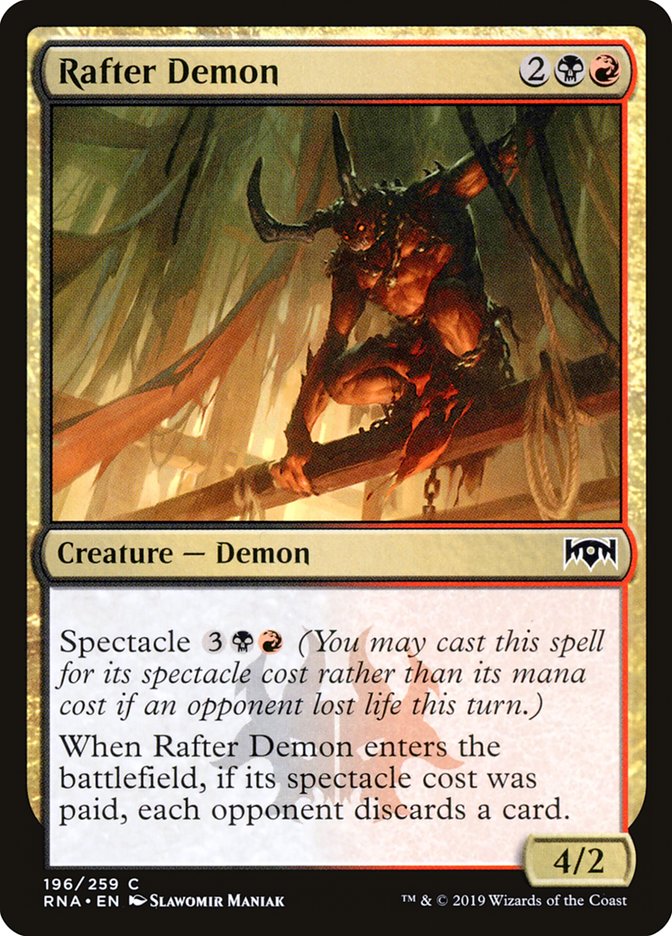 Rafter Demon [Ravnica Allegiance] | Pegasus Games WI