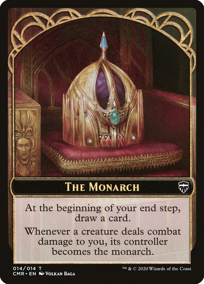 The Monarch Token [Commander Legends Tokens] | Pegasus Games WI