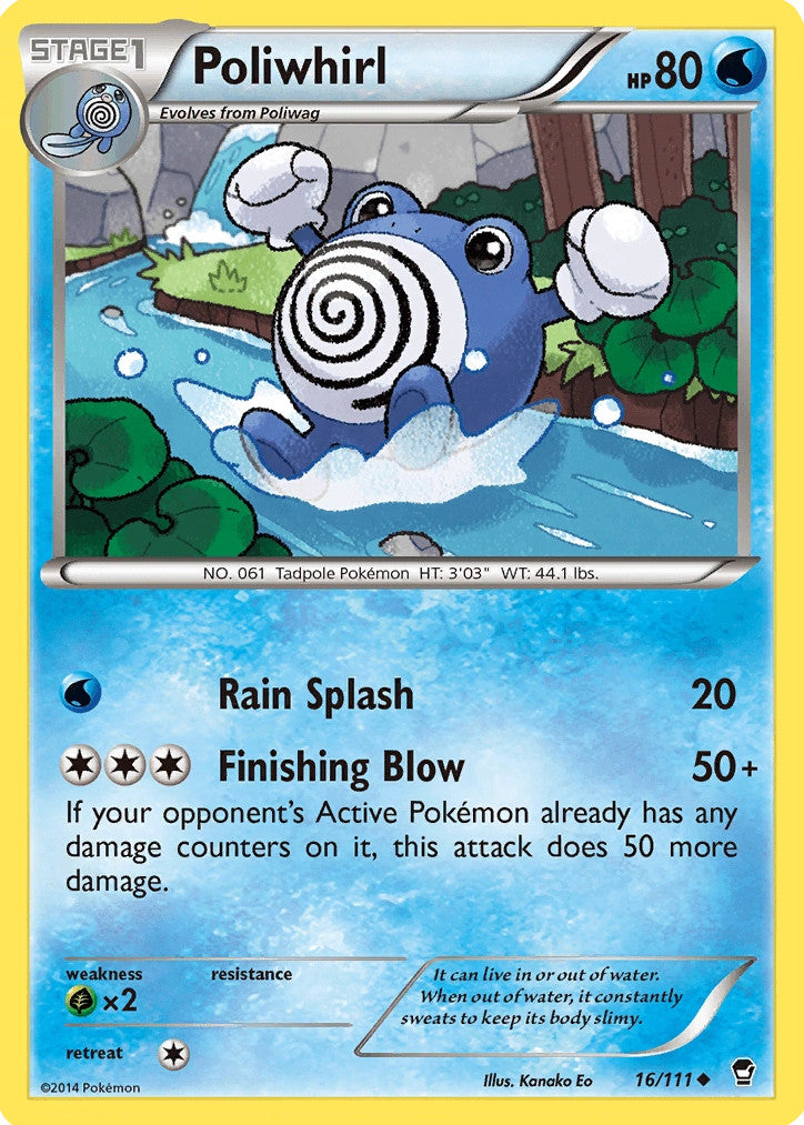 Poliwhirl (16/111) [XY: Furious Fists] | Pegasus Games WI