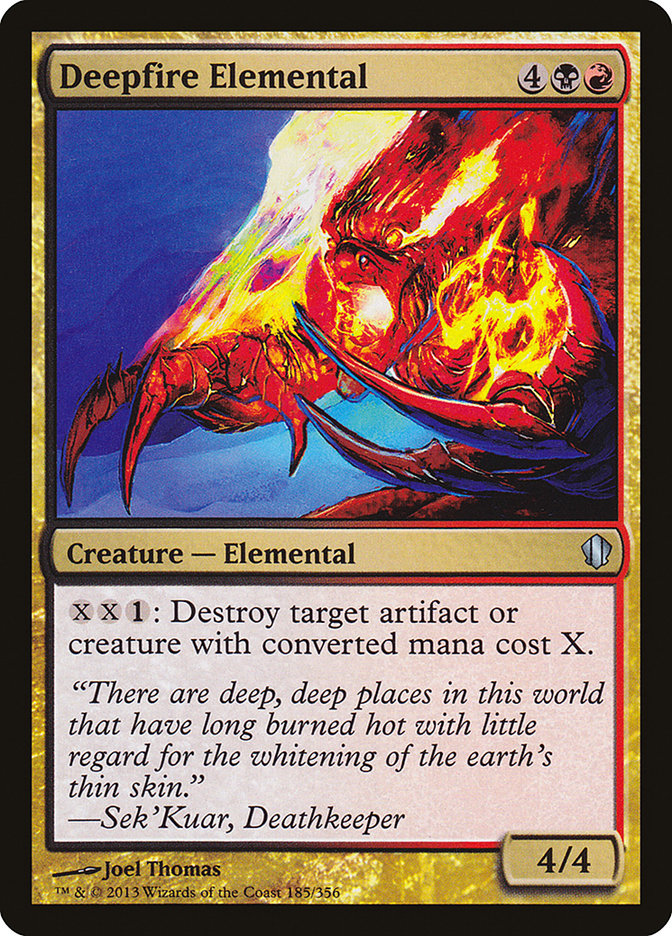 Deepfire Elemental [Commander 2013] | Pegasus Games WI