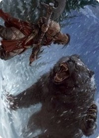 Blizzard Brawl Art Card [Kaldheim Art Series] | Pegasus Games WI