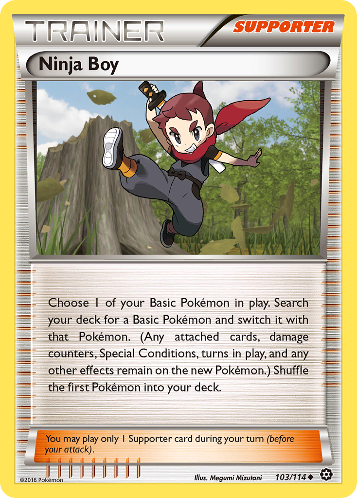 Ninja Boy (103/114) [XY: Steam Siege] | Pegasus Games WI