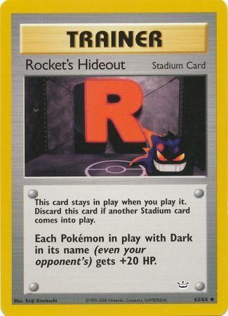 Rocket's Hideout (63/64) [Neo Revelation Unlimited] | Pegasus Games WI