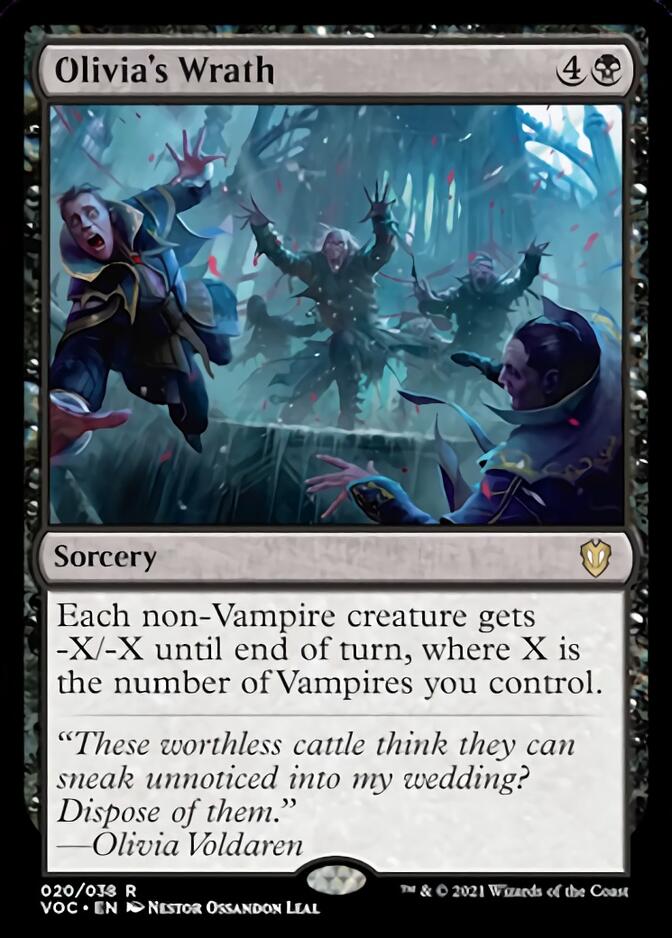 Olivia's Wrath [Innistrad: Crimson Vow Commander] | Pegasus Games WI
