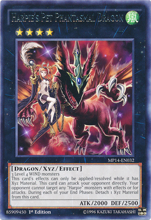 Harpie's Pet Phantasmal Dragon [MP14-EN032] Rare | Pegasus Games WI