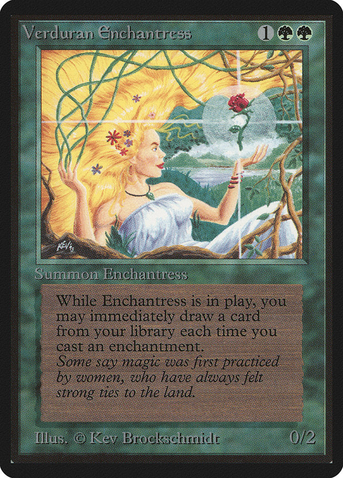 Verduran Enchantress [Beta Edition] | Pegasus Games WI