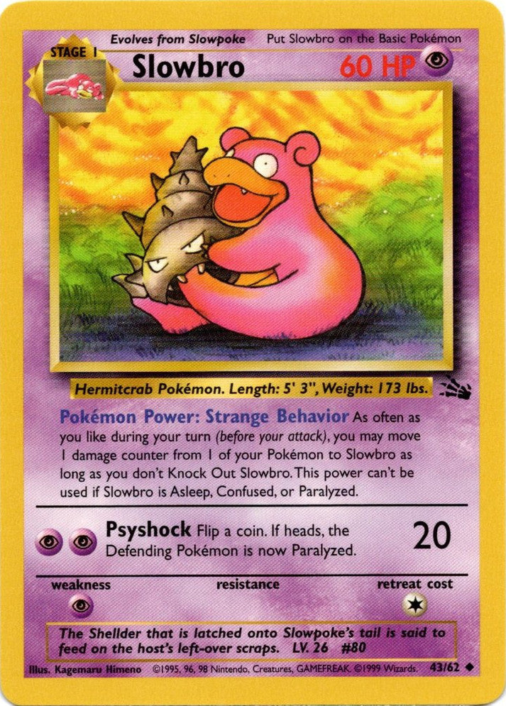 Slowbro (43/62) [Fossil Unlimited] | Pegasus Games WI