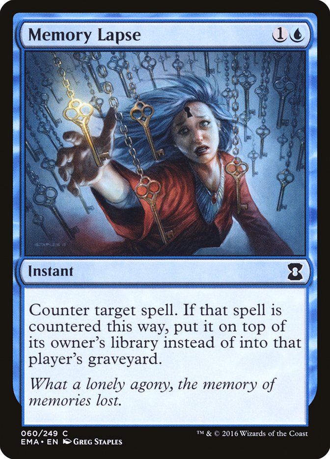 Memory Lapse [Eternal Masters] | Pegasus Games WI