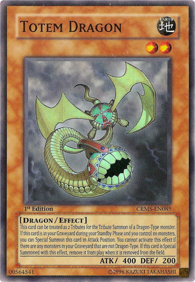 Totem Dragon [CRMS-EN085] Super Rare | Pegasus Games WI