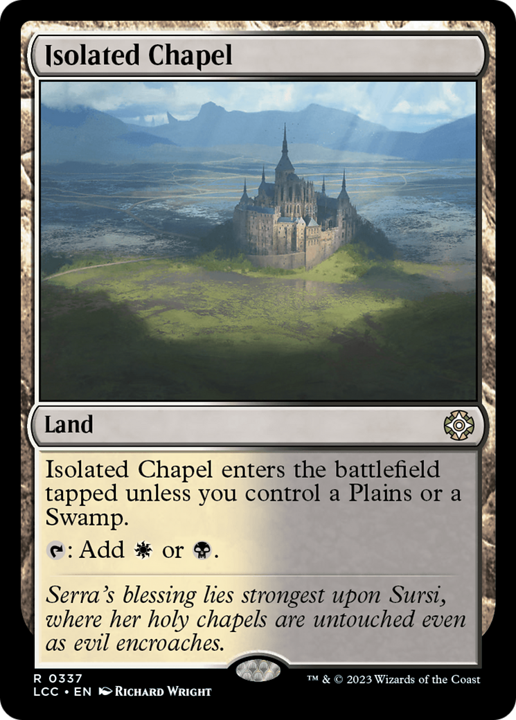 Isolated Chapel [The Lost Caverns of Ixalan Commander] | Pegasus Games WI