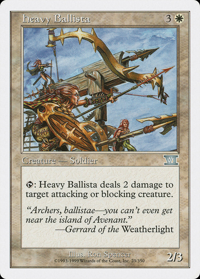 Heavy Ballista [Classic Sixth Edition] | Pegasus Games WI