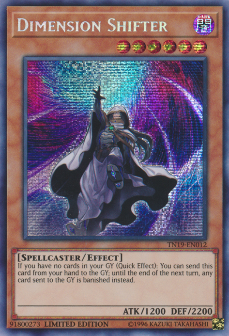 Dimension Shifter [TN19-EN012] Prismatic Secret Rare | Pegasus Games WI