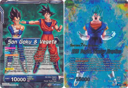 Son Goku & Vegeta // SSB Vegito, Energy Eruption (Assault of the Saiyans) [BT7-025_PR] | Pegasus Games WI