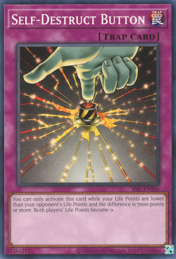 Self-Destruct Button [IOC-EN105] Common | Pegasus Games WI