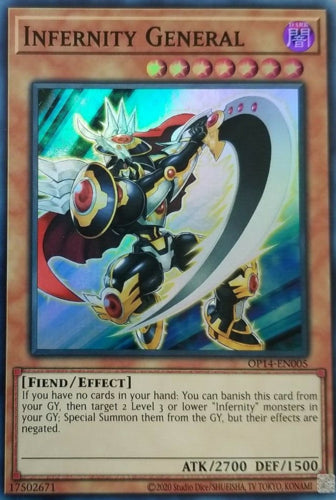 Infernity General [OP14-EN005] Super Rare | Pegasus Games WI