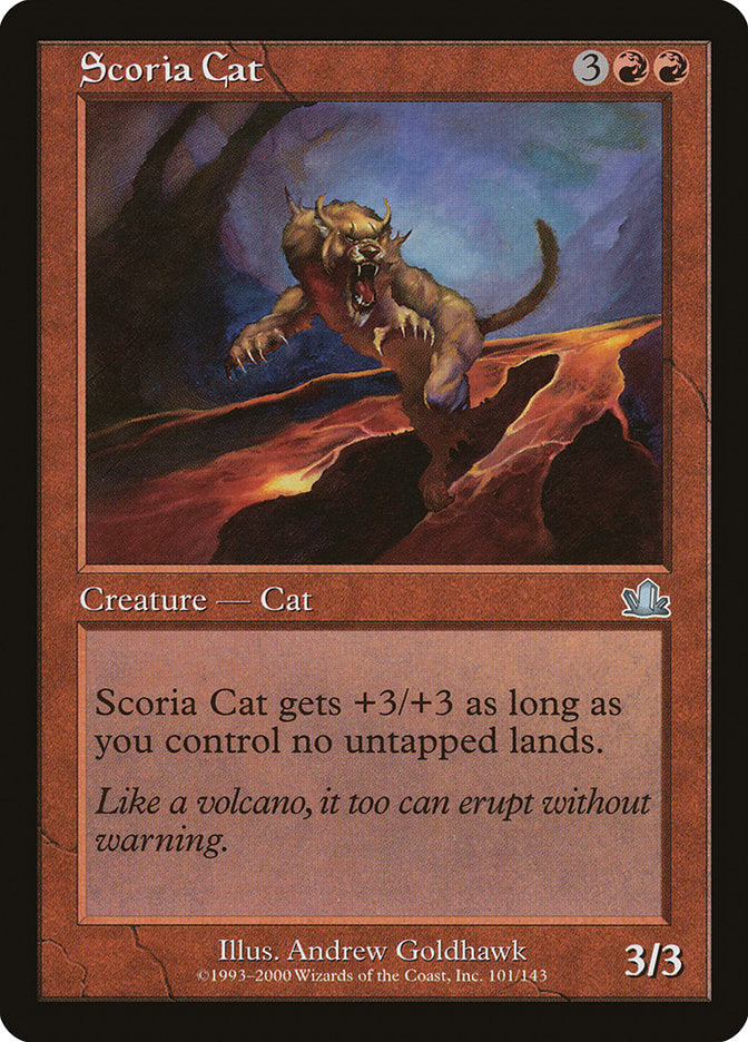 Scoria Cat [Prophecy] | Pegasus Games WI