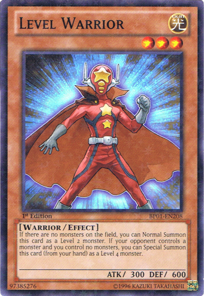 Level Warrior [BP01-EN208] Starfoil Rare | Pegasus Games WI