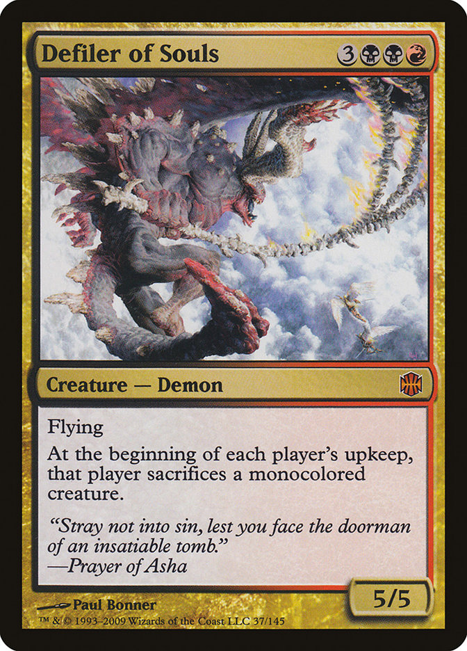 Defiler of Souls [Alara Reborn] | Pegasus Games WI