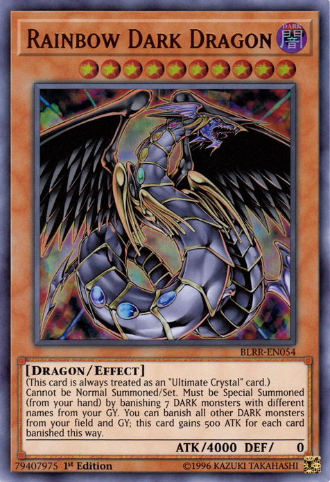 Rainbow Dark Dragon [BLRR-EN054] Ultra Rare | Pegasus Games WI