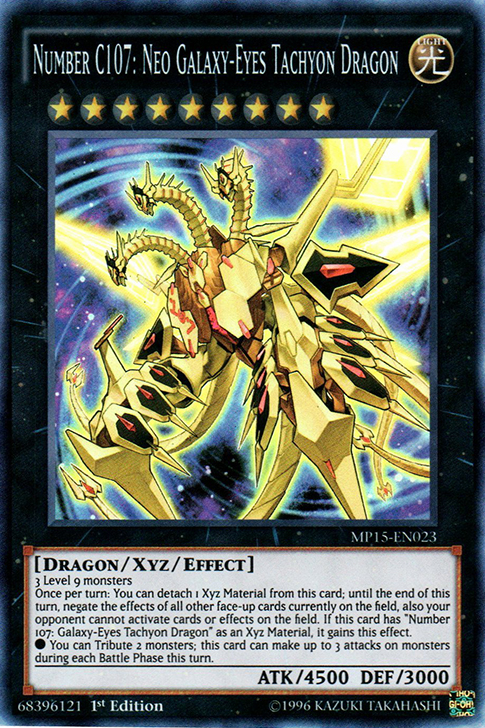 Number C107: Neo Galaxy-Eyes Tachyon Dragon [MP15-EN023] Super Rare | Pegasus Games WI