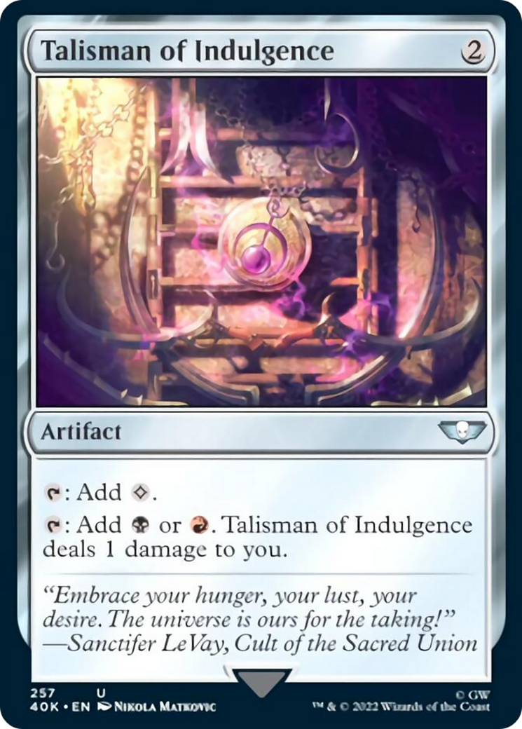 Talisman of Indulgence [Warhammer 40,000] | Pegasus Games WI