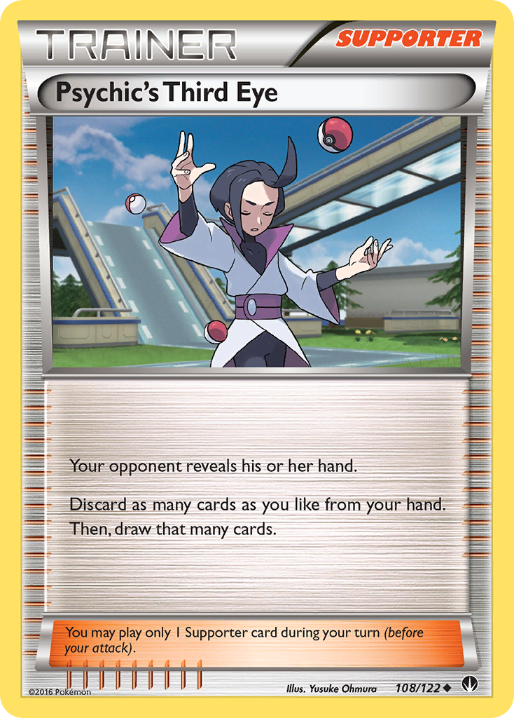 Psychic's Third Eye (108/122) [XY: BREAKpoint] | Pegasus Games WI