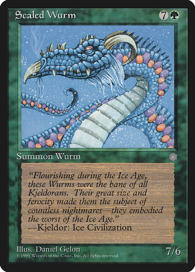 Scaled Wurm [Ice Age] | Pegasus Games WI