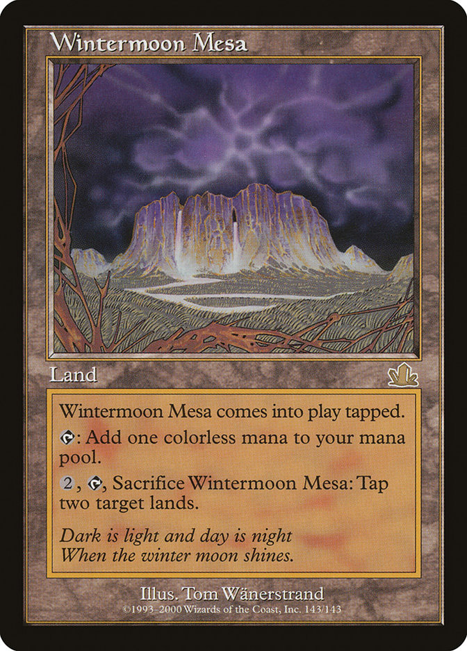 Wintermoon Mesa [Prophecy] | Pegasus Games WI