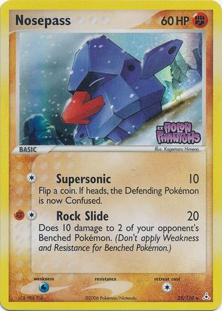 Nosepass (25/110) (Stamped) [EX: Holon Phantoms] | Pegasus Games WI