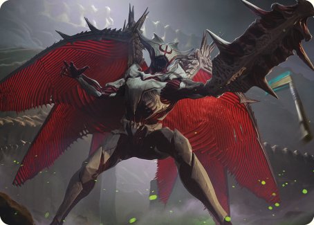 Phyrexian Vindicator Art Card [Phyrexia: All Will Be One Art Series] | Pegasus Games WI