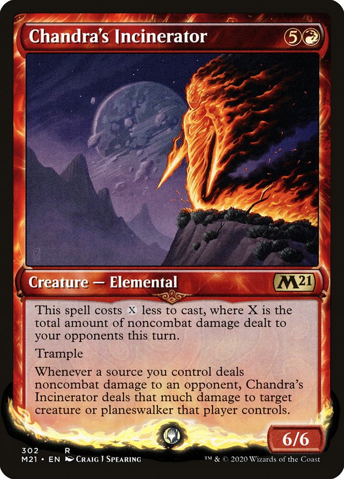 Chandra's Incinerator (Showcase) [Core Set 2021] | Pegasus Games WI