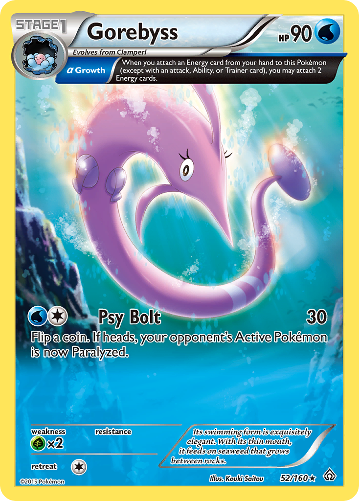 Gorebyss (52/160) [XY: Primal Clash] | Pegasus Games WI