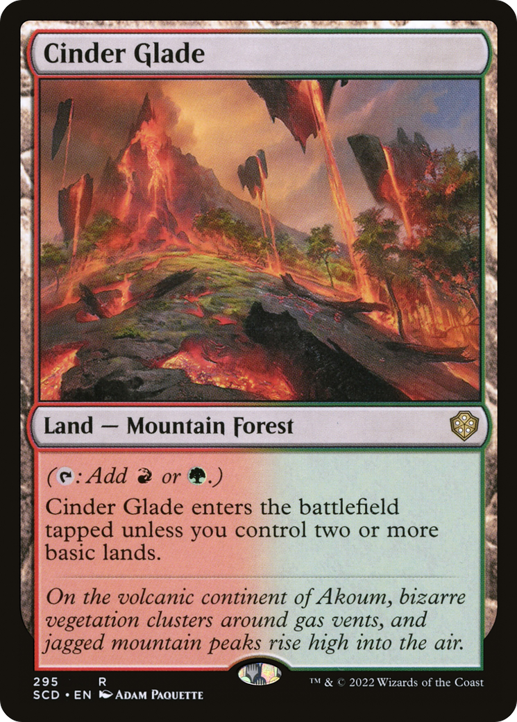 Cinder Glade [Starter Commander Decks] | Pegasus Games WI